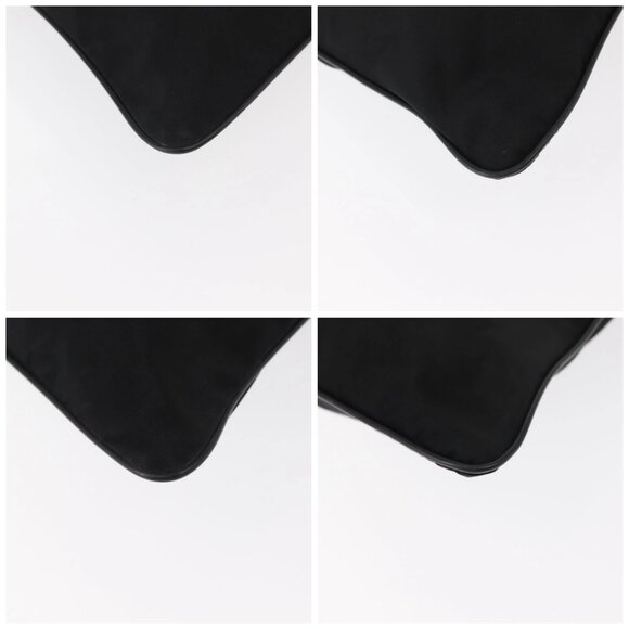 PRADA Shoulder Bag Nylon Black Auth ep11334 - Picture 14 of 16